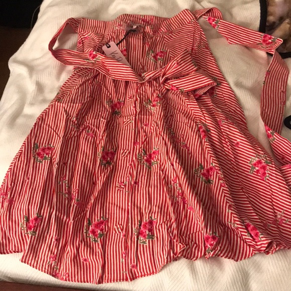 Kos Resort Front Tie Midi Skirt - Picture 1 of 4